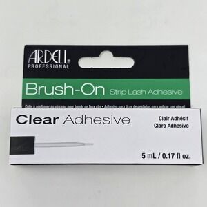 Ardell Brush-On Strip Lash Adhesive Clear 5mL 0.17oz Eyelash Glue 52360 Beauty